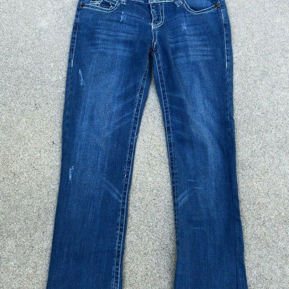 True Religion Women's Button Bootcut Denim Jeans​​​​​​​